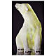 Urso polar deitado decoração luminosa de Natal LED branco, 50x39,5x28,5 cm s2