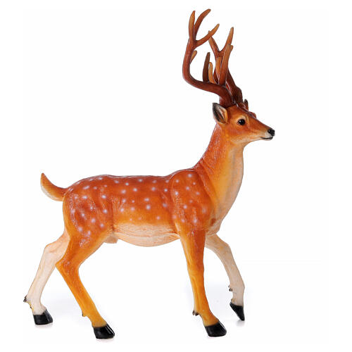 LED deer Christmas decoration outdoor golden 105x85x65 cm 3