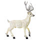 Luce Natale cervo LED bianco per esterni 105x85x65 cm s4