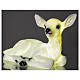 Christmas laying baby deer LED white 35x50x25 cm s2