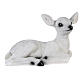 Christmas laying baby deer LED white 35x50x25 cm s5