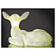Christmas laying baby deer LED white 35x50x25 cm s6