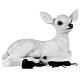 Christmas laying baby deer LED white 35x50x25 cm s7