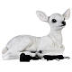 Christmas laying baby deer LED white 35x50x25 cm s8