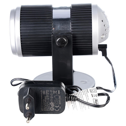STOCK LED light projector with Christmas multicoloured images and adapter 6