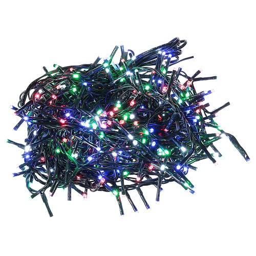Guirlande lumineuse 750 LEDs multicolores intérieur/extérieur 37,5 m 3