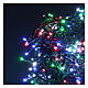 Luci natalizie catena 750 led multicolor interno esterno 37,5 m s2