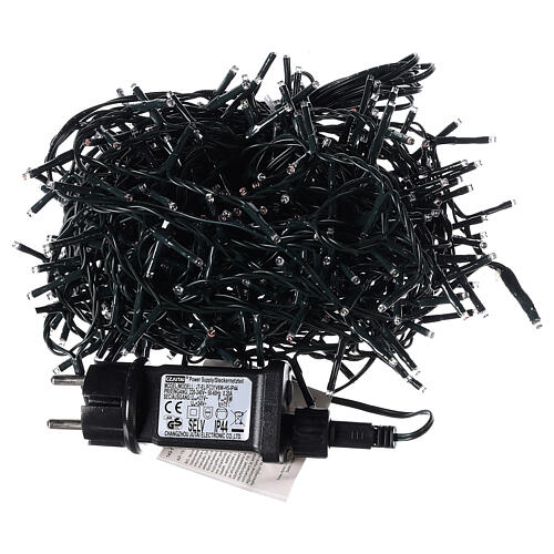 Luzes de Natal pisca-pisca 750 lâmpadas LED multicoloridas 37,5 metros, INTERIOR/EXTERIOR 4