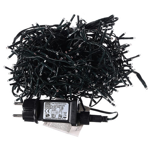 Christmas lights 750 multi color LEDs indoor outdoor 37.5 m 4