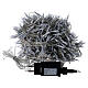 String lights 750 LEDs cold white clear cable indoor outdoor 37.5 m s5
