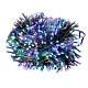 Christmas lights 750 multi-colour LEDs clear cable indoor outdoor 37.5 m s3