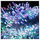 Luz Navidad 750 led multicolor cable transparente int ext 37,5 m s2