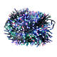 Luz Navidad 750 led multicolor cable transparente int ext 37,5 m s3