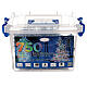 Luz Navidad 750 led multicolor cable transparente int ext 37,5 m s4