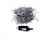 Luz Navidad 750 led multicolor cable transparente int ext 37,5 m s5