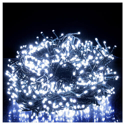 Weihnachtslichterkette 1000 LED-Lichter kaltweiß, 50 m 1