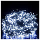 Cadena Navidad led 1000 luces blanco frío cable negro 50 m int ext s1