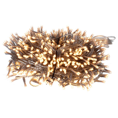 Świąteczne lampki, łańcuch 50 m z 1000 ciepłymi białymi LED 3