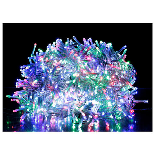 Christmas lights 1000 multi-colour LEDS 50 m indoor outdoor 1
