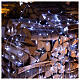Cadena luminosa 800 led 2 en 1 blanco frío multicolor 56 m int ext s2