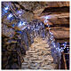 Cadena luminosa 800 led 2 en 1 blanco frío multicolor 56 m int ext s6