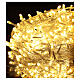 Luzes de Natal pisca-pisca 800 lâmpadas LED brancas quentes e multicoloridas dois-em-um 56 metros com cabo transparente, interior/exterior s4