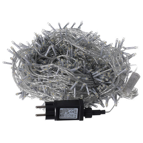 Lichterkette 800 LEDs warmweiß/ kaltweiß, 56 m 10