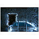 Guirlande Noël 800 LED blanc froid chaud 2-en-1 56 m int/ext câble transparent s3