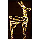 Lighted reindeer standing 3D tapelight warm white 95x60x30 cm indoor outdoor s6