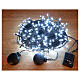 Guirlande lumineuse 360 LED blanc froid haut-parleurs Bluetooth 36 m intérieur extérieur s2
