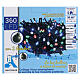 Cadena 360 luces led Navidad multicolor altavoz Bluetooth 36 m int ext s4