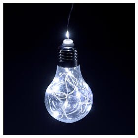 Cortina luminosa 10 bulbos 130 lâmpadas nanoled branco frio 2,7 metros, interior/exterior