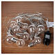 Cortina luminosa 10 bulbos 130 lâmpadas nanoled branco frio 2,7 metros, interior/exterior s4