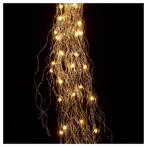Fairy string lights in gold wire warm white 1 m indoor use 2