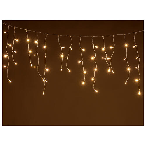Icicle curtain 180 warm white LEDs 4,2 m indoor/outdoor 1