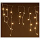Icicle curtain 180 warm white LEDs 4,2 m indoor/outdoor s2