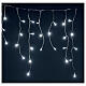 Icicle curtain 180 cold white LEDs 4,2 m indoor/outdoor s2