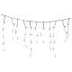 Icicle curtain 180 cold white LEDs 4,2 m indoor/outdoor s3
