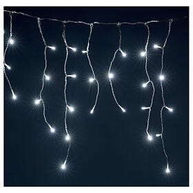 Curtain string lights 180 LEDs in cool white indoor outdoor 4.2 m