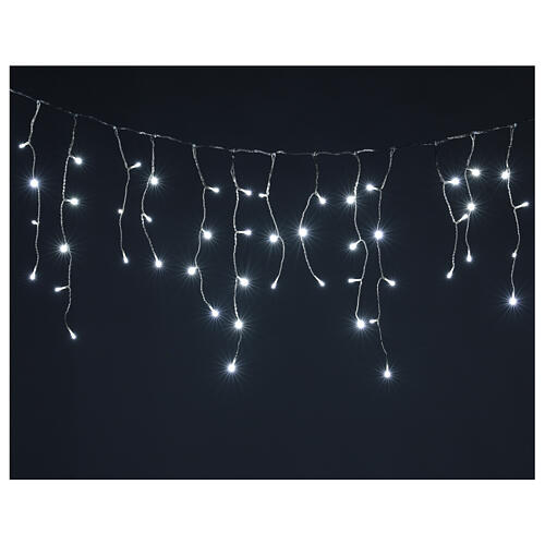 Curtain string lights 180 LEDs in cool white indoor outdoor 4.2 m 1