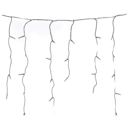 Icicle curtain 180 warm white LEDs remote 4,2 m indoor/outdoor 3