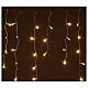 Christmas string light curtain 180 LEDs warm white with remote 4.2 m outdoor s2