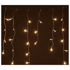 Icicle curtain 180 warm white LEDs remote 3,5 m indoor/outdoor