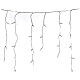 Icicle curtain 180 warm white LEDs remote 3,5 m indoor/outdoor s3