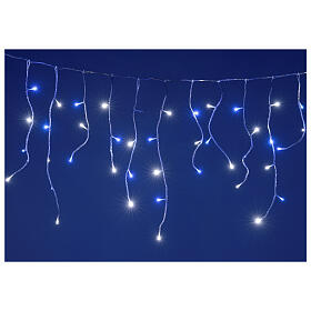 Icicle Christmas lights 180 LEDs remote control cold white 4.2m outdoor