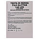 Cabeza reno rojo pardo luz 140 led h 84 cm interior exterior s10