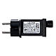 Cabeza reno rojo pardo luz 140 led h 84 cm interior exterior s11
