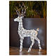 Deer Christmas light decoration 200 LEDs h 1 m indoor/outdoor s4