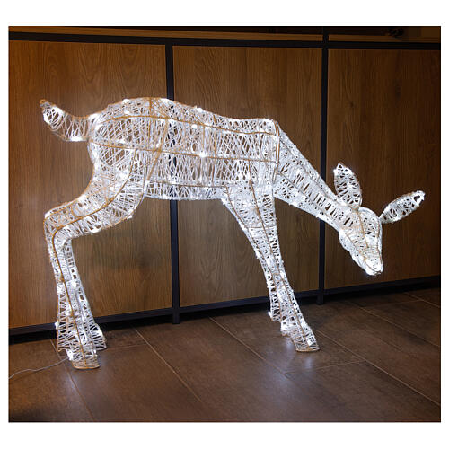 Fawn Christmas light decoration 180 LEDs h 72 cm indoor/outdoor 3