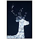 Deer Christmas light decoration 260 LEDs h 1,3 m indoor/outdoor s2